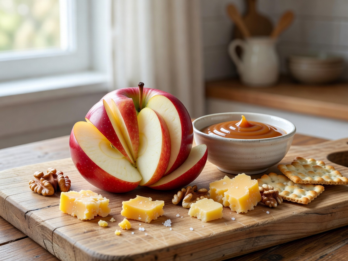 Crisp apple accompaniment
