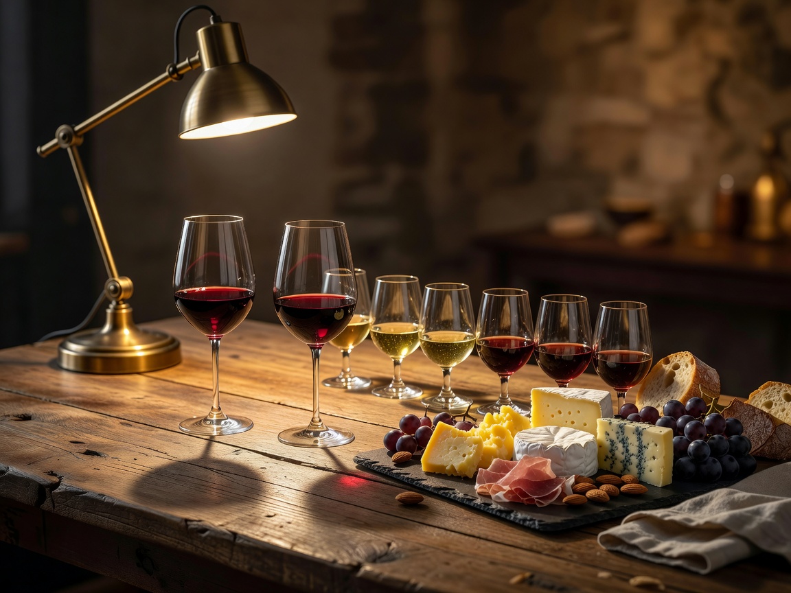 Minimalist ceramic tableware set for private tasting session